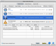 Onde Audio Recorder for Mac screenshot